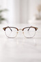 Nova Square Rectangular 55 Ekartman Metal Transparent Women Men Unisex Blue Light Protection Screen Glasses Eyewear - 5