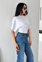 Women's Crop Blouse – Stylish Short Sleeve Top with Ruffle Detail - 2