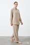 1055 Self-Striped Trouser Suit