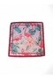 Women's 50X50 cm Patterned Scarf – Silk Satin Look Stylish Neck & Bag Accessory - 3