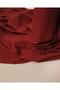 Red Burgundy Report Knitted Fabric Soft and Stretchy Draped Dress and Tunic Material 120X260Cm - 2
