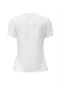 Women's White Logo Printed T-Shirt Ss Cn Original Tee Cotton Short Sleeve Basic T-Shirt - 8