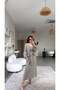 Mink Bolero Linen Dress - 3