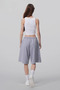 Extra Loose Unisex Deep Pockets Bermuda Plus Size Oversize Elastic Waist Baggy Summer Shorts - 5