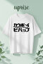 Cowboy Bebop Anime Printed Cotton Oversize T-Shirt
