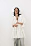 Lace-trimmed cotton dress - 2