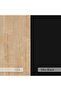 Muju C End Table 30cm W - Sapphire Oak/Silky Black/Sapphire Oak - 6