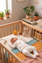 Colorful Sun Patterned Organic 100% Cotton 5-Piece Hospital Discharge Set - 2