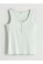 U Neck Ribbed Women's Tank Top - 5