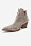 Orvia Ice Suede Thick Heeled Women's Summer Boots - 6