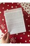 Bead Letter Sticker Set - 2 Sheets of Bead Letter Stickers