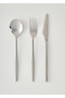 Toscana 18 Piece Dessert Fork Spoon Knife Set Silver