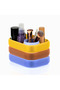 Trio Stack Round Organizer – 3-Tier Desktop, Makeup, and Bathroom Organizer - 3