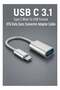 كابل محول OTG من USB C 3.1 نوع C ذكر إلى USB أنثى |   محول مزامنة البيانات