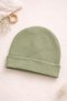 Cotton Baby Boy Green Hat Gloves Set of 2 - 3