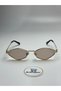 Miux V3 Coffee Sunglasses Cateye Geometric Frame Coffee Glass Colorful 56 Inserts - 4