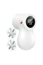 Rechargeable Fabric Shaver,3 Stainless Steel 6-Leaf Blades,Electric Lint Remover,Digital Display
