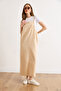 Women's Stone Strap Adjustable Slim Gabardine Dress Elb-19002644 - 5