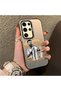 Samsung Galaxy S24 Ultra Compatible Hard Acrylic Back Silicone Edge Lens Protection Case - 2