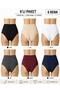 6 Pieces Laser Cut Seamless Extra High Waist Women's Panties Set - Extra Flexible and Non-Marking - 2