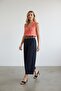 Women's Transparent Ruffled Blouse - 2
