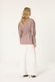 Rose Detailed Striped Shirt - 6