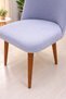 Kitchen Chair Cover Large Oval Lycra Fabric, Pitikare Patterned Washable Stretch Elastic Chair Cover (1 Piece) - 4