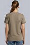 Women's 100% cotton short sleeve relaxed fit t-shirt - dark mink - 2
