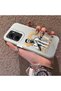 Vivo Y16/Y02S/Y56 Compatible Hard Acrylic Back Silicone Edge Lens Protection Case - 3
