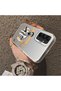Samsung Galaxy A15 4G/5G Compatible Hard Acrylic Back Silicone Edge Lens Protection Case - 4