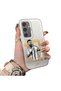 Samsung Galaxy S24 Compatible Hard Acrylic Back Silicone Edge Lens Protection Case