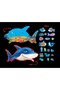 Puedo Sea Creatures Eva Double-Sided Puzzle 35 Pieces 3D Educational Toy for Ages 3+ - 8
