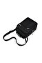 Men's Crossbody Messenger Bag, Nylon water resistant- Black (Model 5143) | Large Capacity - 5