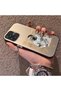 Samsung Galaxy A07 4g Compatible Hard Acrylic Back Silicone Edge Lens Protection Case - 3