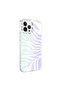 iPhone 13 Pro Compatible Brsa M-Blue Patterned Case-Zebra No1