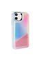iPhone 12 Case with Airbag Colorful Back Surface Bead Design Brsa Sand Cover - Purple - 8