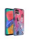 حافظة لهاتف Galaxy M33 مصنوعة من السيليكون الصلب بنمط مميز مع غطاء إيبوكسي BRSA - NO3
