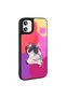 iPhone 11 Case Shining Embossed Iconic Figure Brsa Amas Silicone Cover - Black - 6