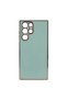 Galaxy S22 Ultra Compatible Brsa Bark Case-Light Green