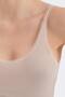 Women's Premium Quality Design Undershirt with Tulle Detail on Collar and Sleeves - 6