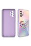 Galaxy A32 4g Case Patterned Hard Silicone Brsa Epoxy Cover with Camera Protection - No1 - 3