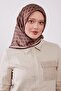 وشاح كريستال لامع بنمط هندسي - 2