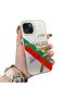 iPhone 13 Mini Compatible Hard Acrylic Back Silicone Edge Lens Protection Case