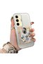 Samsung Galaxy S24 Fe Compatible Hard Acrylic Back Silicone Edge Lens Protection Case