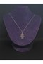 Hz. Fatma Ana Eli Authentic Traditional Embroidered Steel Necklace Women's Jewelry Accessory Abundance Blessing Symbol Stylish Necklace - 5