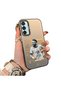 Samsung Galaxy M15 Compatible Hard Acrylic Back Silicone Edge Lens Protection Case