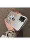 Samsung Galaxy A06 4G/5G Compatible Hard Acrylic Back Silicone Edge Lens Protection Case - 4