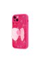 iPhone 15 Plus Case with Camera Protection Figure Design Brsa Kapya Cover-Pink Light - 5