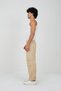 Unisex Cotton Y2K Pleated Elastic Adjustable Waist Baggy Pants - 3
