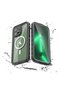 iPhone 14 Pro Max Compatible Brsa 1-1 Waterproof Case-Black - 2